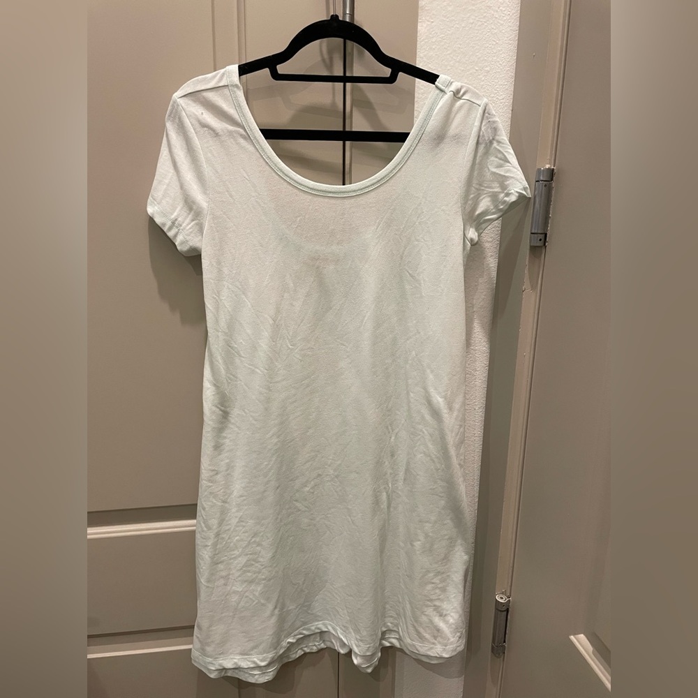 ALTAR’D STATE Tshirt Dress Light Blue (Size: M)